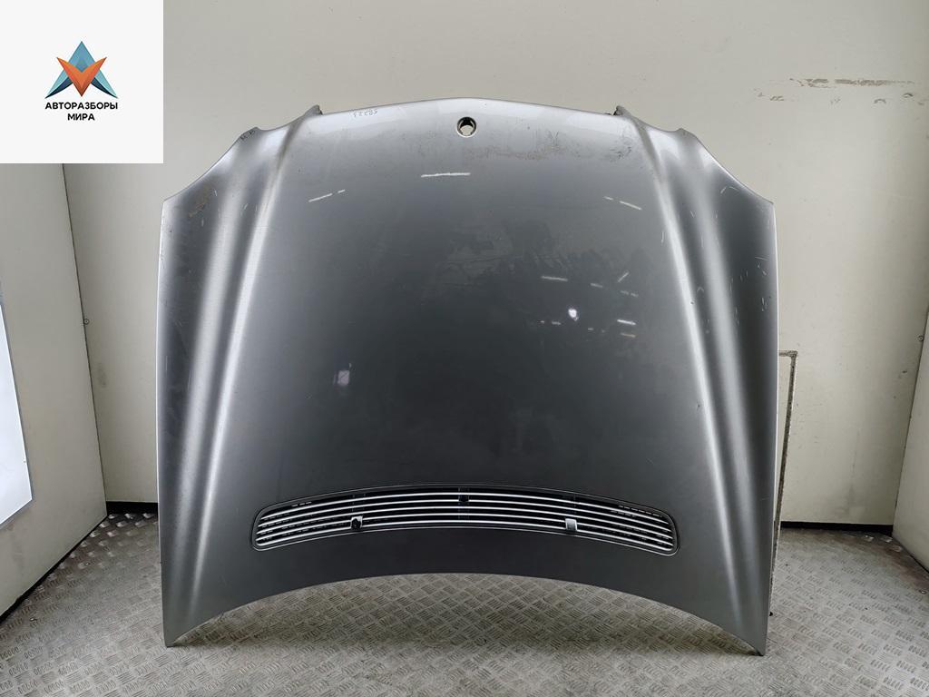 капот Mercedes-Benz E-Класс W211/S211 2005, 2.2 л., дизель, МКПП, серый, универсал - фото №1