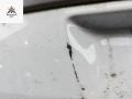 бампер задний Renault Laguna 2 поколение [рестайлинг] 2005, белый, хетчбэк 5 дв., 8200002668 - фото №5
