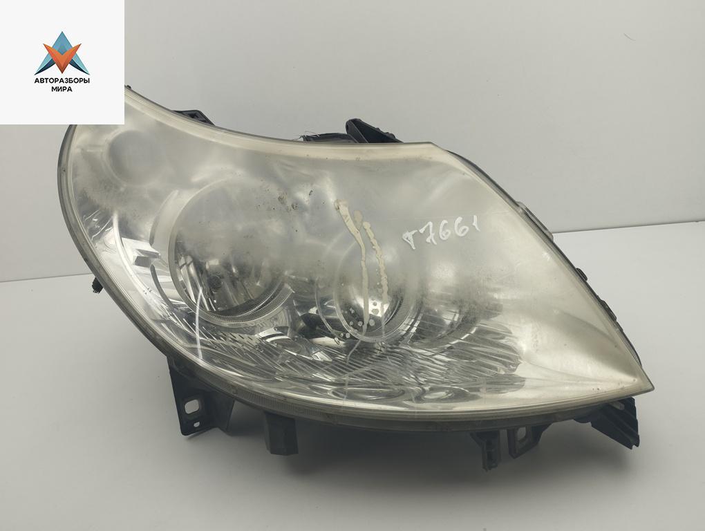 фара правая Citroen Jumper 2 поколение 2008, 2.2 л., дизель, МКПП, белый, микроавтобус, 1340663080 - фото №1