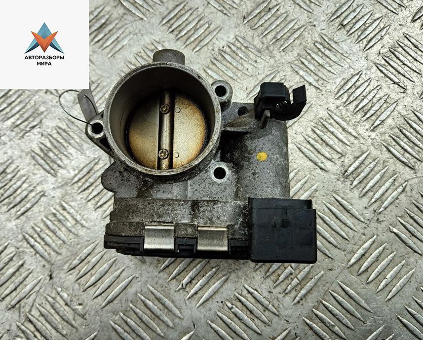 заслонка дроссельная Peugeot 307 1 поколение 2002, 1.6 л., бензин, МКПП, чёрный, универсал, 0280750085 - фото №1