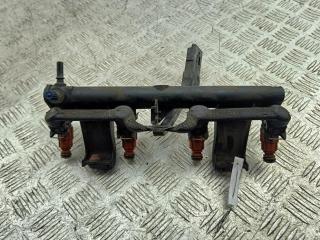 Форсунка топливная (комплект) Peugeot 307 1 поколение 2002, 1.6 л., бензин, МКПП, чёрный, универсал, 0280156034
