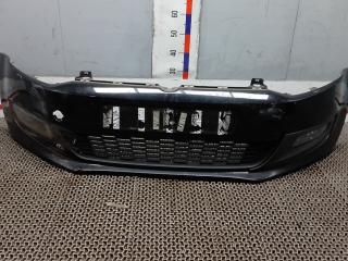 бампер передний Volkswagen Polo 5 поколение 2013, 1.2 л., TDi CR BlueMotion, дизель, МКПП, хетчбэк 5 дв.
