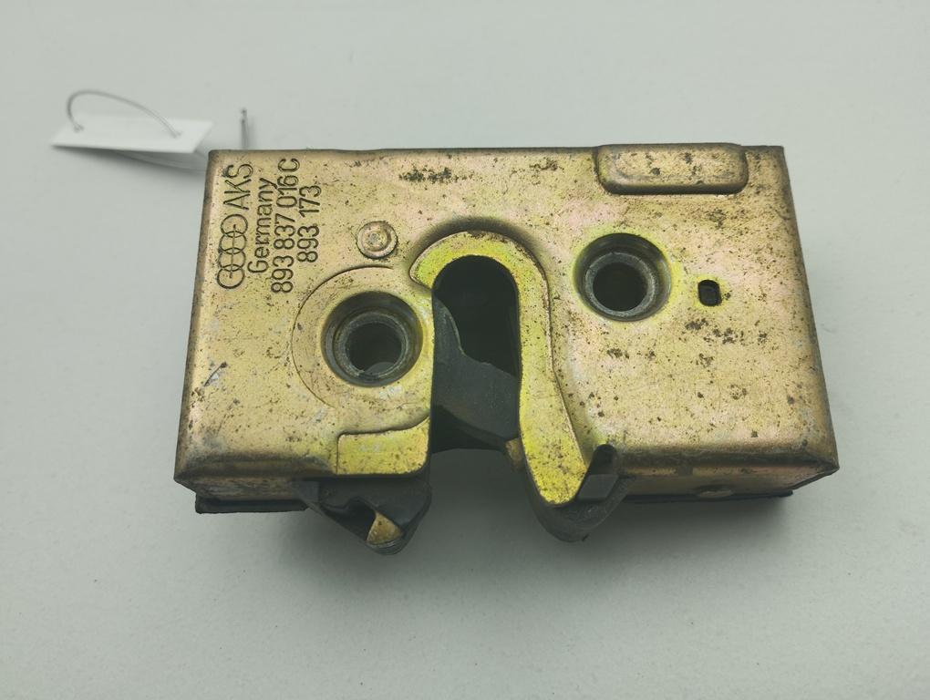 замок двери передней правой Audi 80 B3 1989, 1.8 л., бензин, МКПП, серый, седан, 893837016
