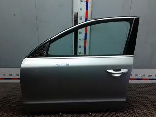 дверь передняя левая Skoda Superb 2 поколение 2009, 2.0 л., дизель, АКПП, хетчбэк 5 дв.