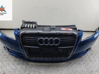 бампер передний Audi A4 B7 2004, бензин, синий, седан, 8E0807437AG