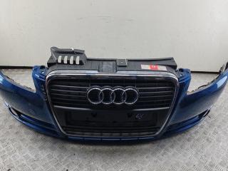 бампер передний Audi A4 B7 2004, бензин, синий, седан, 8E0807437AG