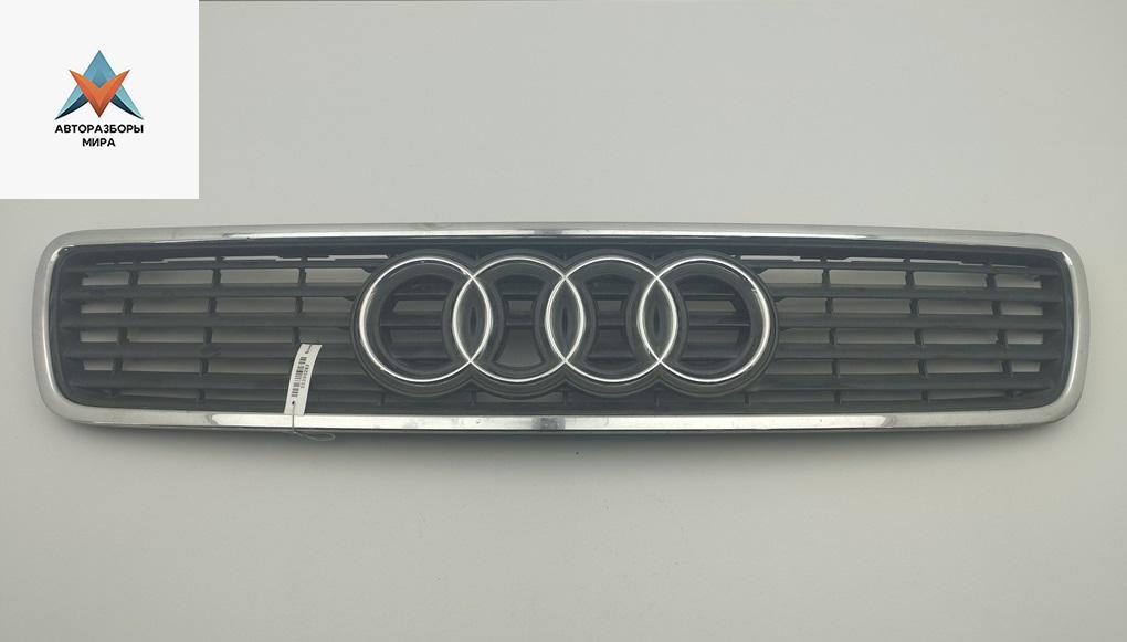 решетка радиатора Audi A4 B5 1994, синий, седан, 8D0853651 - фото №1