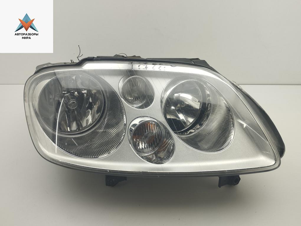 фара правая Volkswagen Touran 1 поколение 2003, 1.9 л., дизель, МКПП, серый, минивэн, 031205202 - фото №1