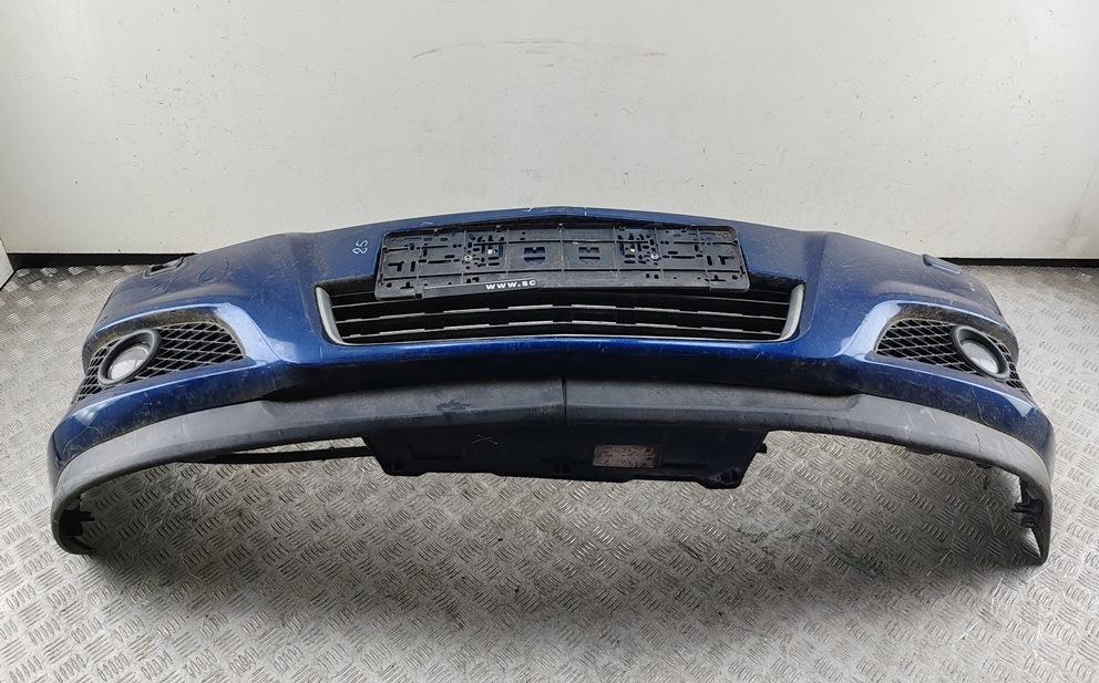 бампер передний Opel Astra H 2008, бензин, синий, универсал, 13225746