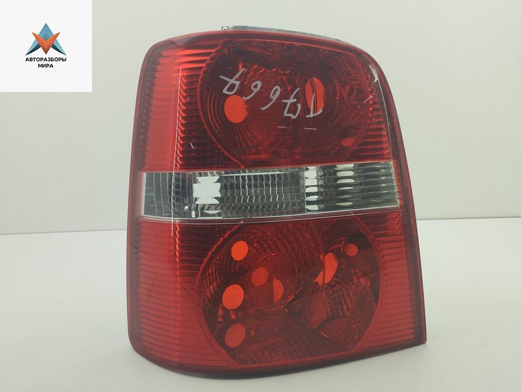 фонарь задний левый Volkswagen Touran 1 поколение 2003, 1.9 л., дизель, МКПП, серый, минивэн, 1T0945095C - фото №1