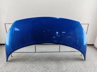 капот Renault Scenic 2 поколение 2005, 2.0 л., бензин, АКПП, синий, минивэн