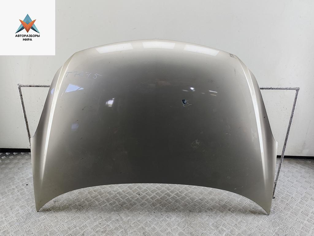 капот Opel Corsa D 2009, 1.2 л., бензин, МКПП, бежевый, хетчбэк 5 дв. - фото №1