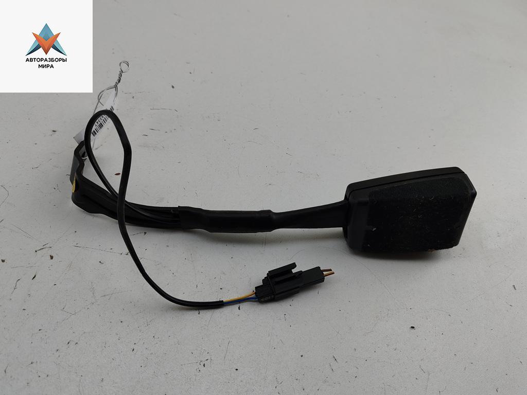 замок ремня безопасности Volkswagen Passat B6 2007, 2.0 л., дизель, АКПП, чёрный, универсал, 1K3857756AK - фото №1