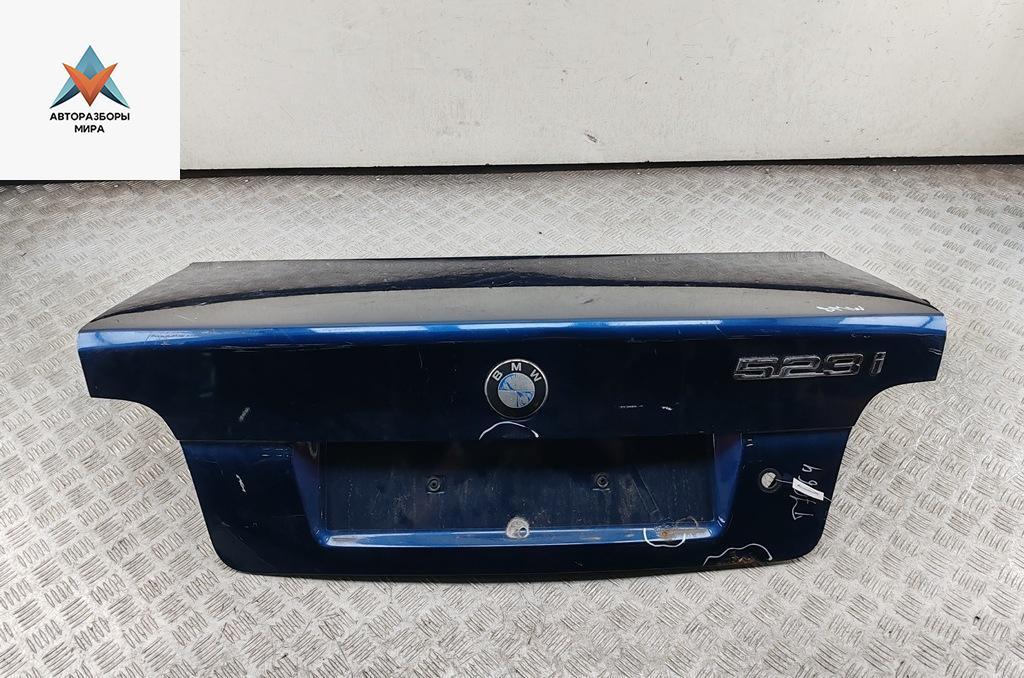 крышка багажника BMW 5 серия E39 1997, синий, седан - фото №1