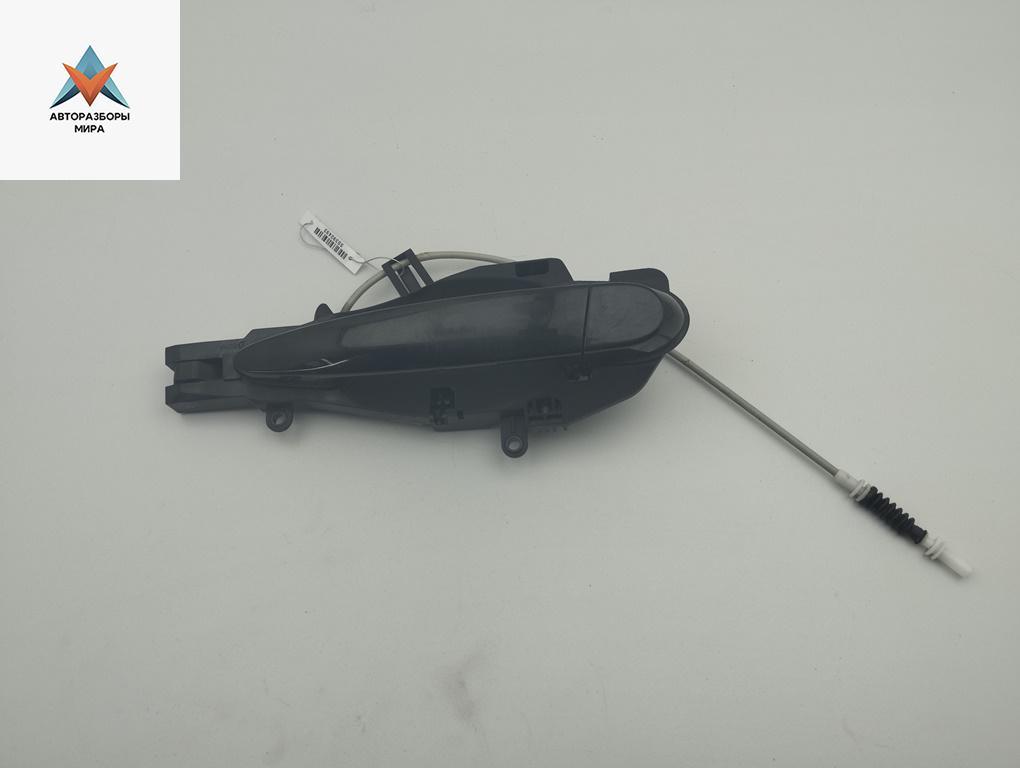 ручка наружная задняя левая BMW X1 E84 2011, 2.0 л., дизель, АКПП, чёрный, внедорожник 5 дв., 2992975 - фото №1