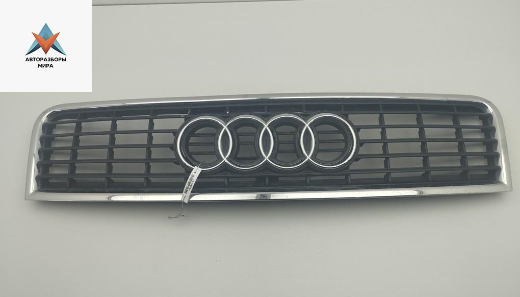 решетка радиатора Audi A4 B6 2001, серый, седан, 8E0853651B - фото №1