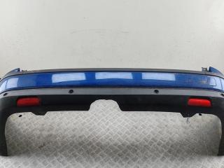 бампер задний Ford Focus II 2007, синий, универсал, 4M51N17906AE