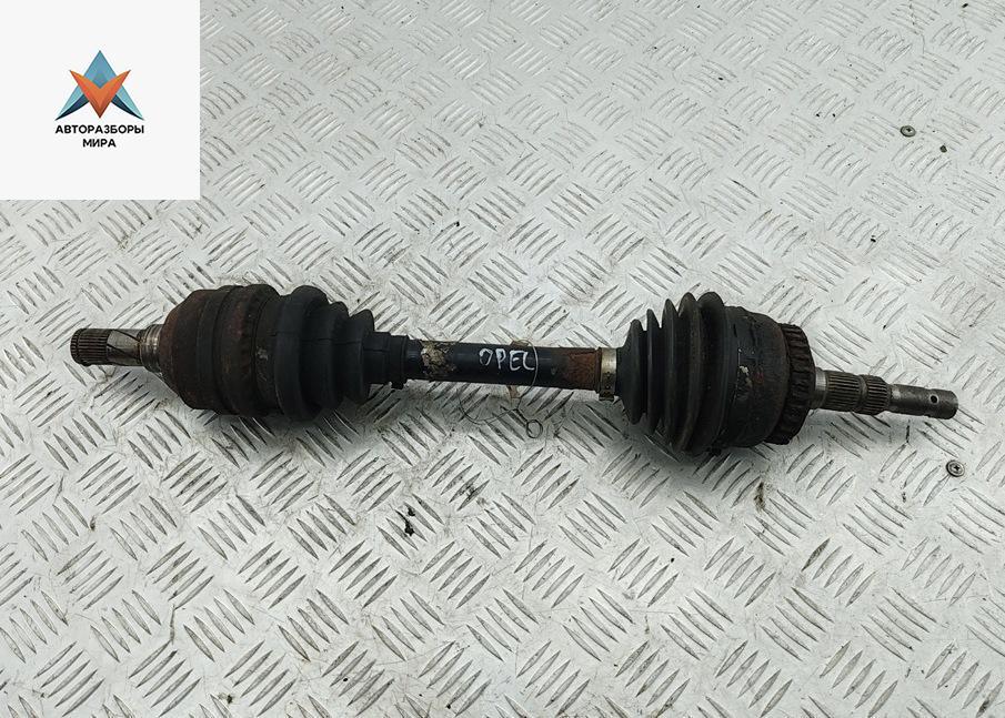 полуось передняя левая (приводной вал, ШРУС) Opel Vectra B 1998, 2.0 л., бензин, МКПП, красный, хетчбэк 5 дв. - фото №1