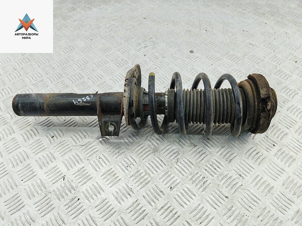 стойка передняя Volkswagen Passat B6 2005, 2.0 л., дизель, МКПП, серый, универсал, 3C0413031AC - фото №1