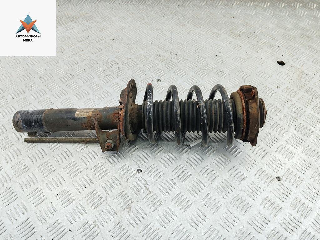 стойка передняя Volkswagen Passat B6 2007, 2.0 л., дизель, АКПП, чёрный, универсал, 3C0413031AB - фото №1