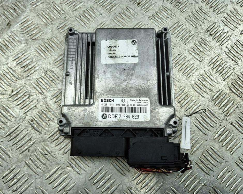 ЭБУ BMW 3 E46 2004, 2.0 л., дизель, МКПП, серый, универсал, 0281011653, 7794623