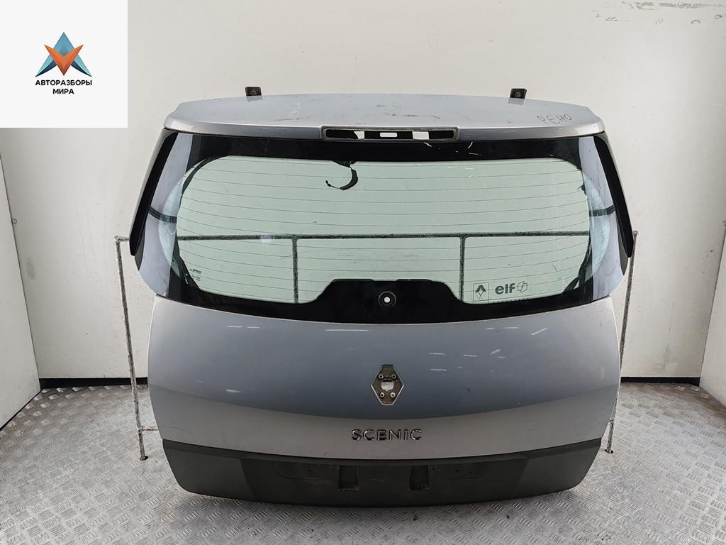 крышка багажника Renault Scenic 2 поколение 2003, серый, минивэн - фото №1