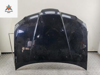капот Mitsubishi Outlander 1 поколение 2004, 2.0 л., бензин, МКПП, чёрный, внедорожник 5 дв.