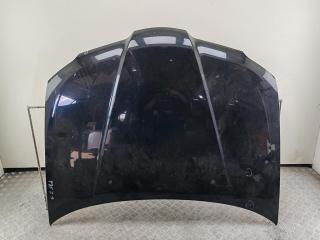 капот Mitsubishi Outlander 1 поколение 2004, 2.0 л., бензин, МКПП, чёрный, внедорожник 5 дв.