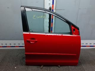 дверь передняя правая Volkswagen Polo 4 поколение [рестайлинг] 2008, 1.2 л., бензин, МКПП, хетчбэк 5 дв.