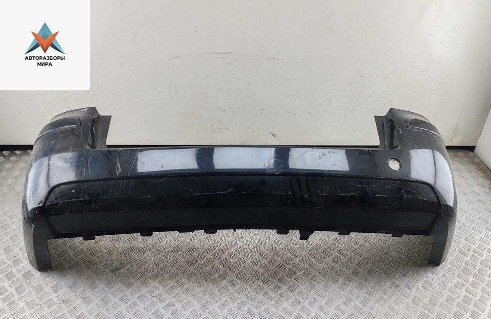 бампер задний Opel Zafira 2 поколение (B) 2006, чёрный, минивэн, 13125014 - фото №1