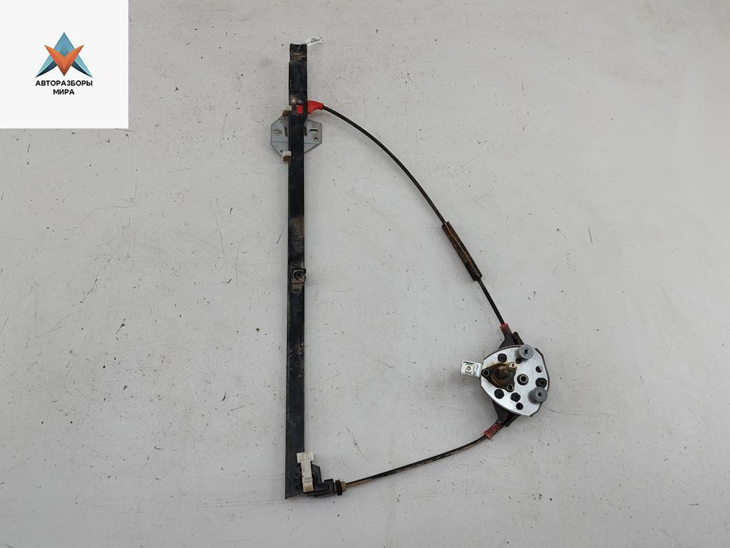 стеклоподъемник передний правый Volkswagen Transporter T4 1999, 2.5 л., дизель, МКПП, зелёный, микроавтобус, 701837502 - фото №1