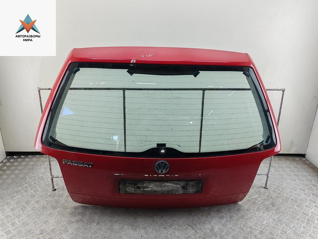 крышка багажника Volkswagen Passat B5 1997, красный, универсал - фото №1