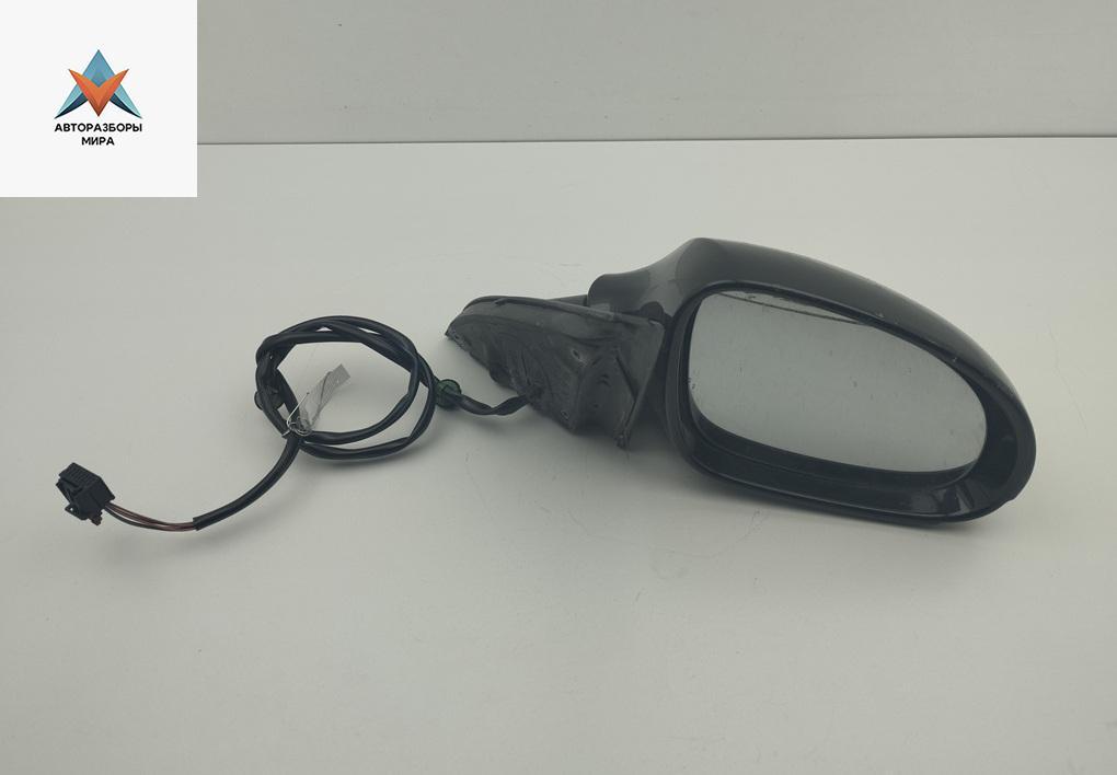 зеркало правое Volkswagen Passat B6 2007, 2.0 л., дизель, АКПП, чёрный, универсал, 3C0857934 - фото №1