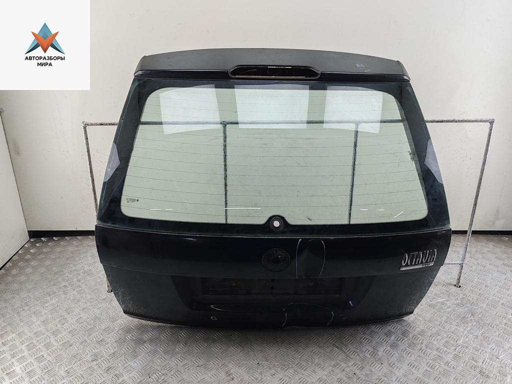крышка багажника Skoda Octavia mk2 (A5 1Z) 2005, чёрный, универсал - фото №1