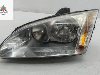 фара левая Ford Focus 2 поколение [рестайлинг] 2007, 1.6 л., i, бензин, МКПП, чёрный, универсал