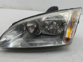 фара левая Ford Focus 2 поколение [рестайлинг] 2007, 1.6 л., i, бензин, МКПП, чёрный, универсал