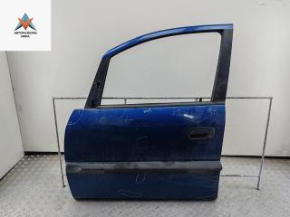 дверь сдвижная Opel Zafira 1 поколение (A) 2002, синий, минивэн