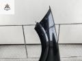 крыло переднее левое Renault Megane 2 поколение [рестайлинг] 2007, 1.9 л., дизель, МКПП, синий, универсал, 8200495402 - фото №2