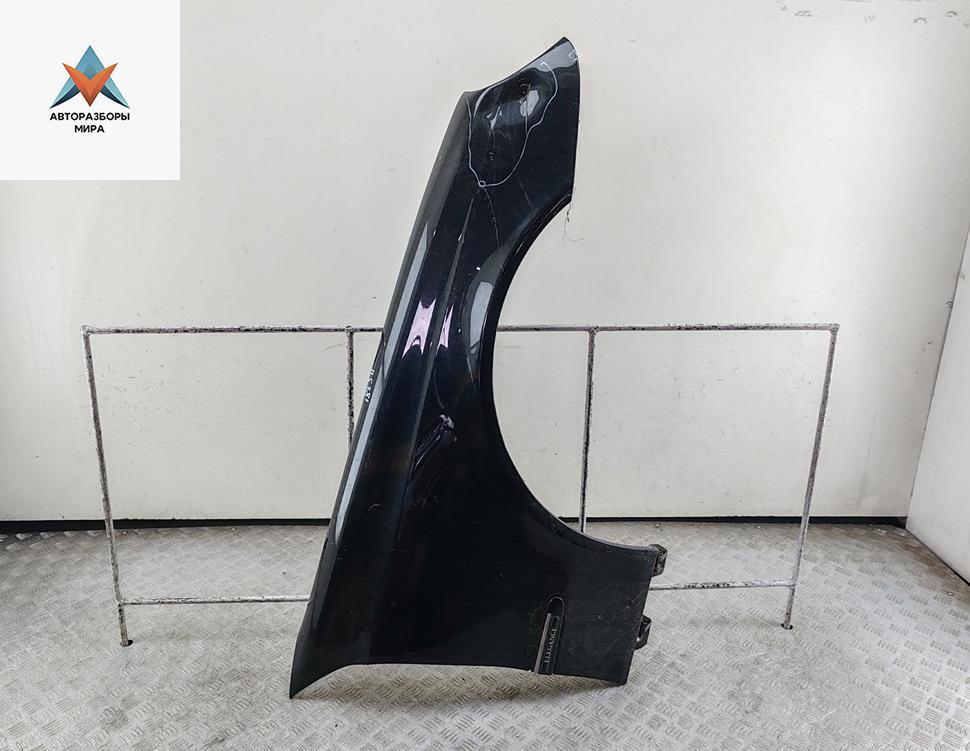 крыло переднее правое Mercedes-Benz E-Класс W211/S211 2003, 2.2 л., дизель, МКПП, чёрный, универсал - фото №1