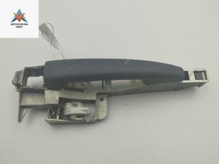 ручка наружная передняя левая Peugeot 407 1 поколение 2005, 2.0 л., дизель, МКПП, серый, универсал, 9653401680