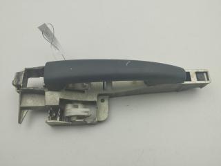 ручка наружная передняя левая Peugeot 407 2005, 2.0 л., дизель, МКПП, серый, универсал, 9653401680