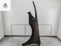 крыло переднее правое Peugeot 607 1 поколение [рестайлинг] 2005, 2.7 л., дизель, АКПП, чёрный, седан - фото №7
