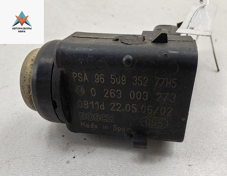 датчик парктроника Peugeot 407 1 поколение 2005, 2.0 л., дизель, МКПП, серый, универсал, 9650935277 - фото №1