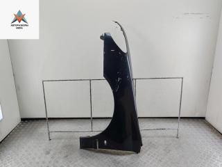крыло переднее левое Peugeot 607 1 поколение [рестайлинг] 2005, 2.7 л., дизель, АКПП, чёрный, седан