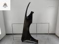 крыло переднее левое Peugeot 607 1 поколение [рестайлинг] 2005, 2.7 л., дизель, АКПП, чёрный, седан - фото №10