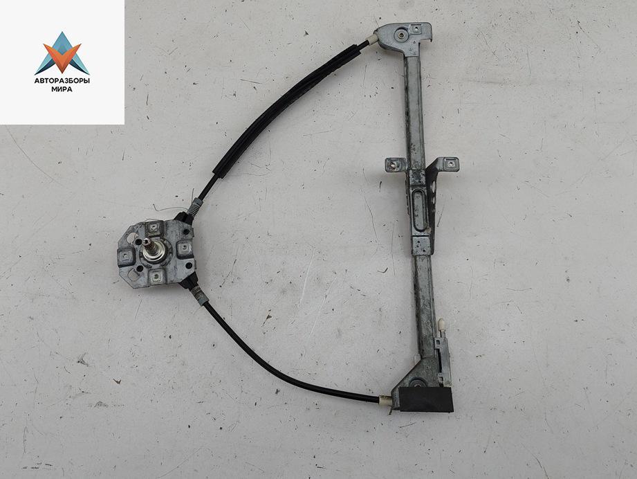 стеклоподъемник передний правый Audi 80 8A/B3 1991, 1.8 л., бензин, МКПП, синий, седан, 893837400 - фото №1