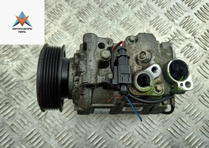 компрессор кондиционера Audi A4 B7 2004, 2.0 л., бензин, 8E0260805BA - фото №1