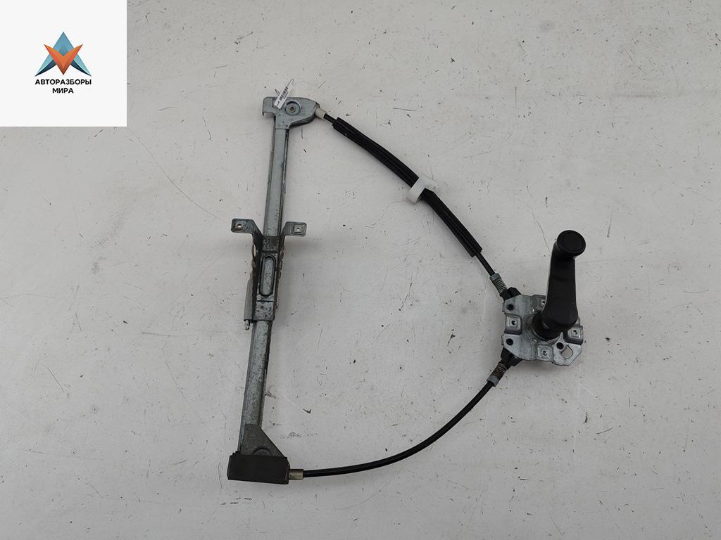 стеклоподъемник передний левый Audi 80 8A/B3 1991, 1.8 л., бензин, МКПП, синий, седан, 893837399 - фото №1