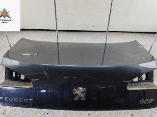 крышка багажника Peugeot 607 1 поколение [рестайлинг] 2005, чёрный, седан