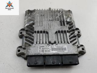 ЭБУ Peugeot 607 1 поколение [рестайлинг] 2005, 2.7 л., дизель, АКПП, чёрный, седан, 9658198080